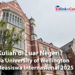 Victoria University of Wellington Buka Beasiswa Internasional 2025!