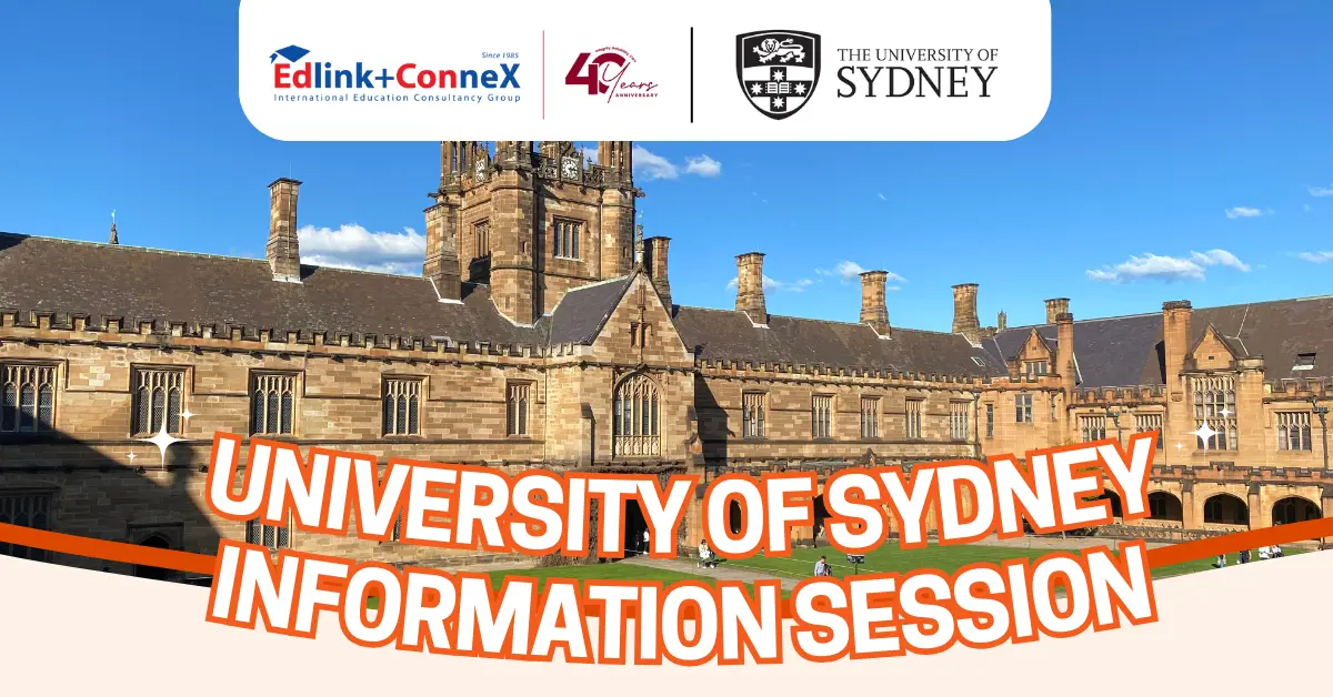 UNIVERSITY OF SYDNEY INFORMATION SESSION