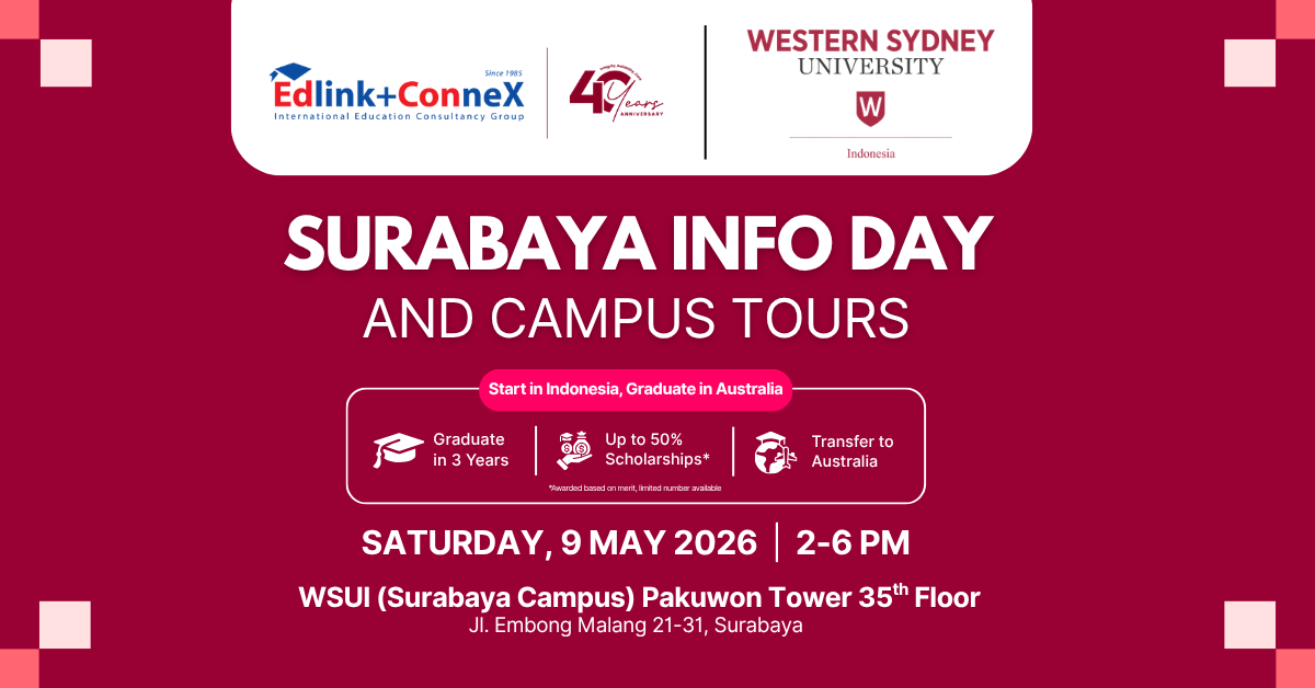 Western Sydney University Indonesia: Surabaya Info Day & Campus Tour