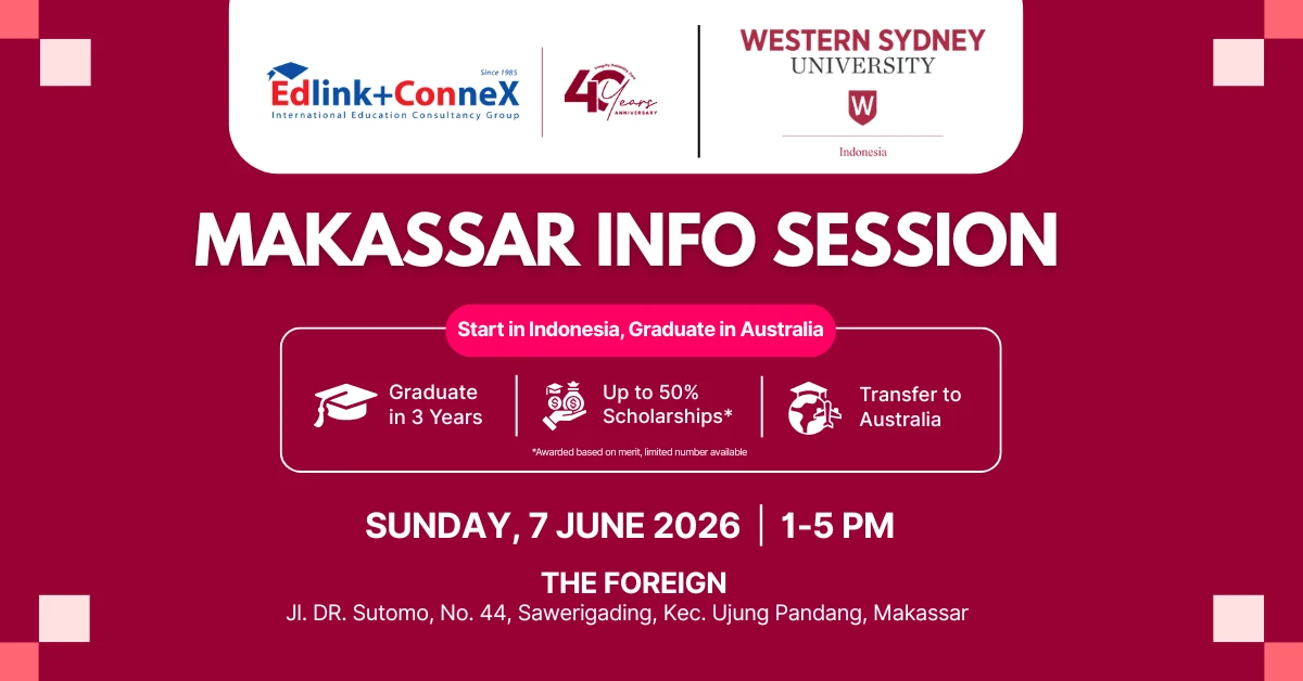 Western Sydney University Indonesia: Makassar Info Session